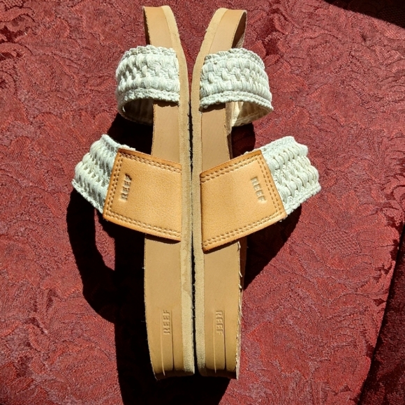 Reef Cushion Vista Thread Cork Slides 6 - Picture 5 of 7